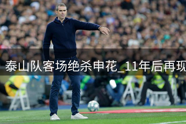 泰山队客场绝杀申花 11年后再现双杀壮举